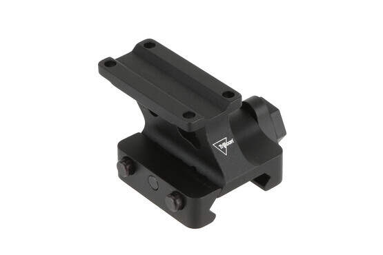 The Trijicon MRO absolute co witness mount features a quick detach system that locks up tight